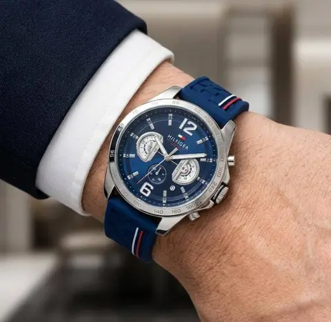 Tommy Hilfige r Decker Full Blue-Silver