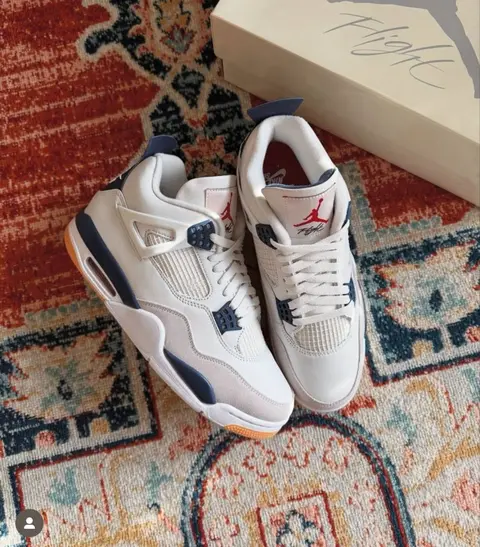 Nike Air Jordan Retro 4 SB Navy SEMI UA