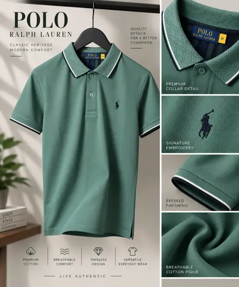 Ralph Laure n Premium Polo T-Shirt 2149