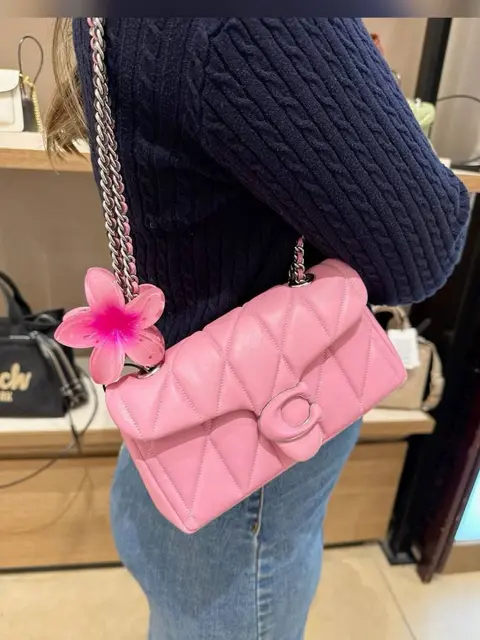 Coach Tabby 26 Quilted Pink Highend Quality With CarryBag DustCover