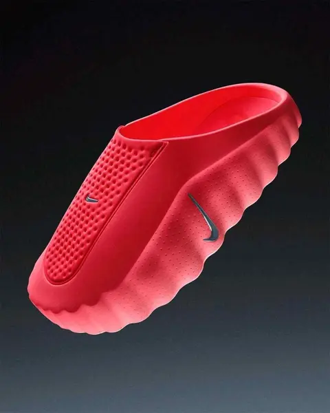 Nike Mind 001 Mules In Solar Red Fix 605