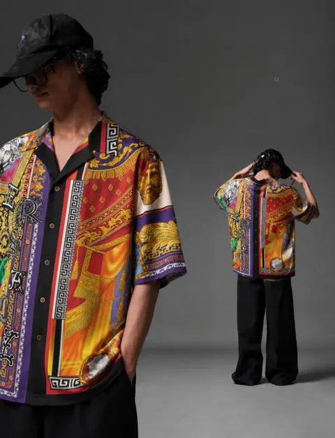 Versace IMPORTED STORE ARTICLE PREMIUM PRINTED SHIRT