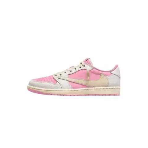 Travis Scott x Nikkee Air jordan 1 low OG Shy pink semi ua
