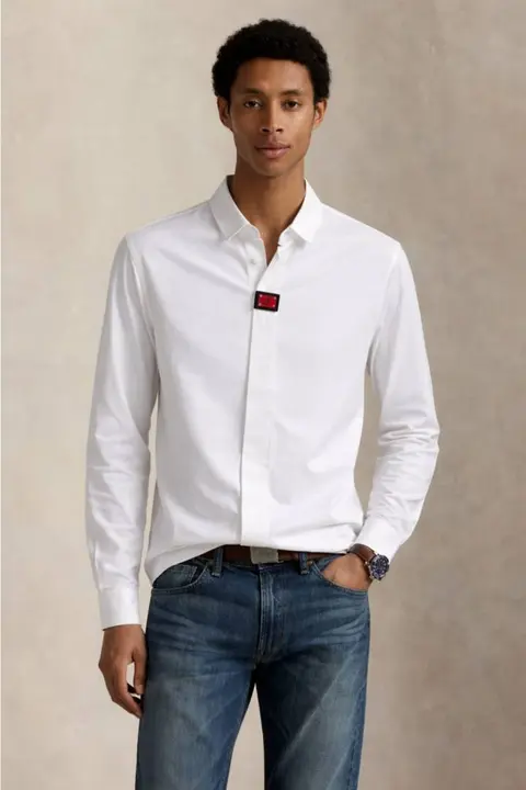 Hermes IMPORTED STORE ARTICLE FULL SLEEVES POLIO T-SHIRT