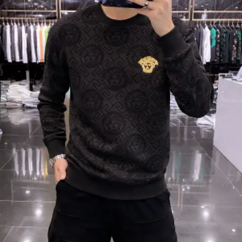 Versace Imported Sweatshirt Black