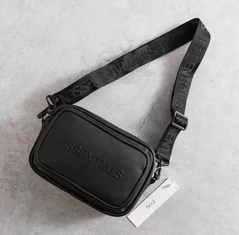 Essential Fear Of God Camera Unisex Crossbody Bag