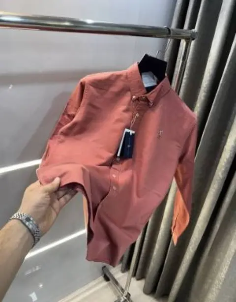 Ralph Lauren Chest Logo Full Sleeves Shirt Cobalt