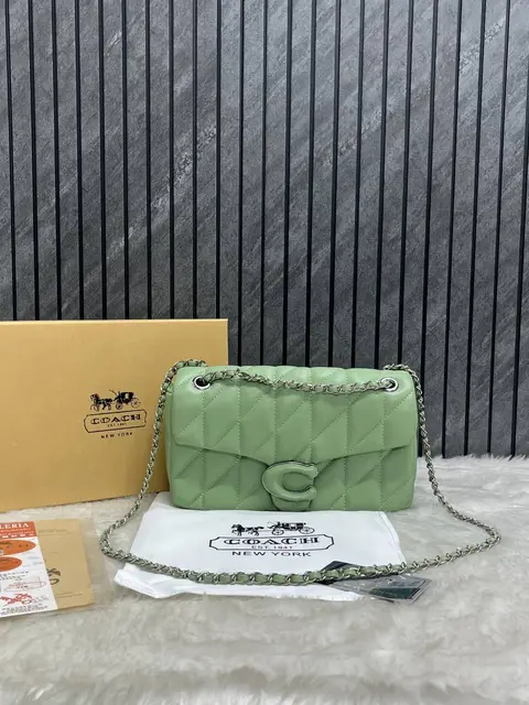Coach Tabby 26 Quilted ShoulderBag With OriginalBox