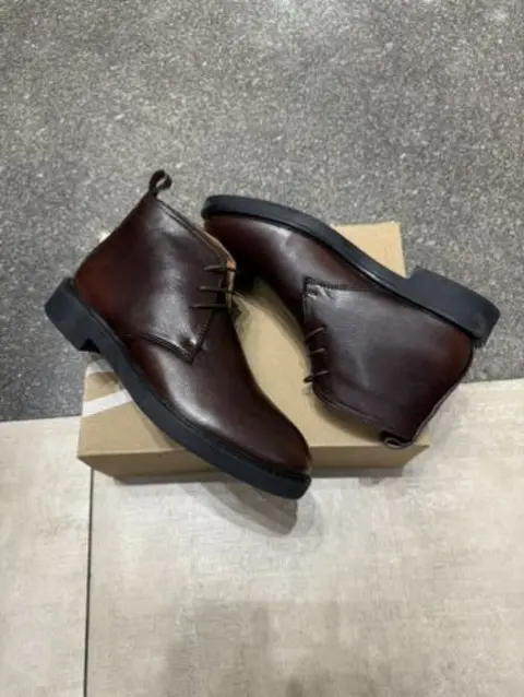 Z 3 Zaara Brown Goat Leather Formal