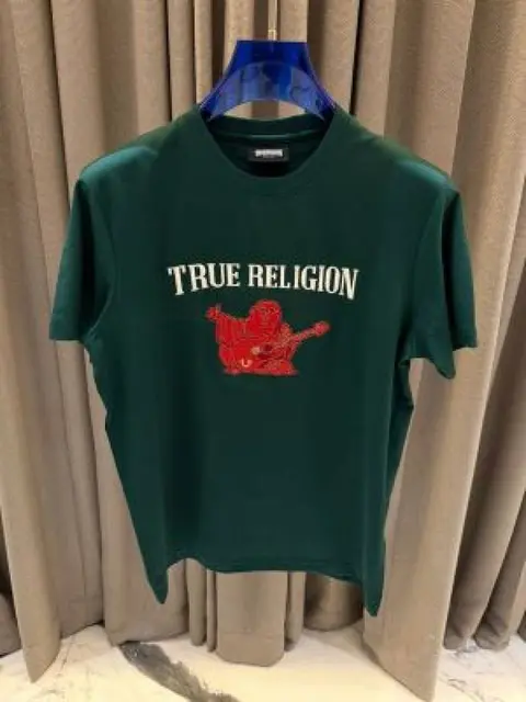 True Religion Round Neck T-shirt Dark Green