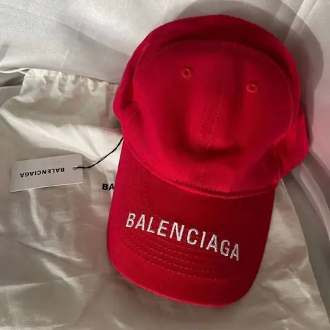 Balenciaga Logo Visor 50 Premium Unisex Cap With Safety Box