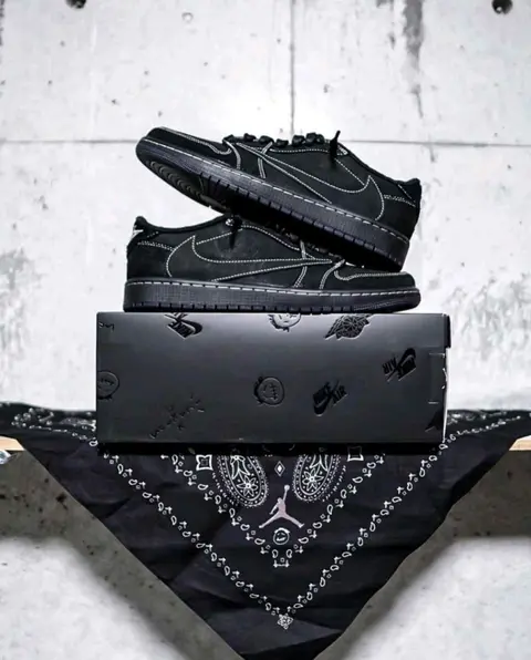 Air jordan 1 low Travis scott Low Phantom Semi UA Quality