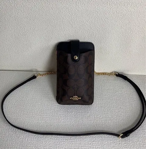 Coach CB PhoneBag Crossbody Wallet With OriginalBox CarryBag DustCover Highend