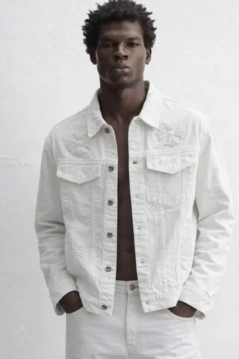 CHROME HEARTS IMPORTED STORE ARTICLE DENIM JACKET