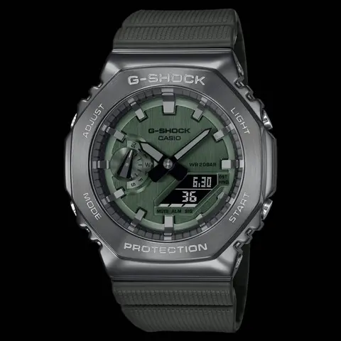 Casio g shock gm2100 full green
