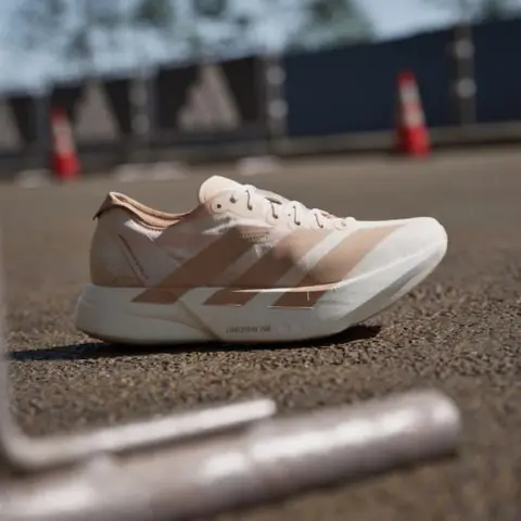 Adizero adios pro 4 shoes s adizero adios pro 4 warm sandstone