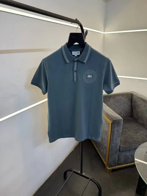 Lacoste green imported polo tshirt