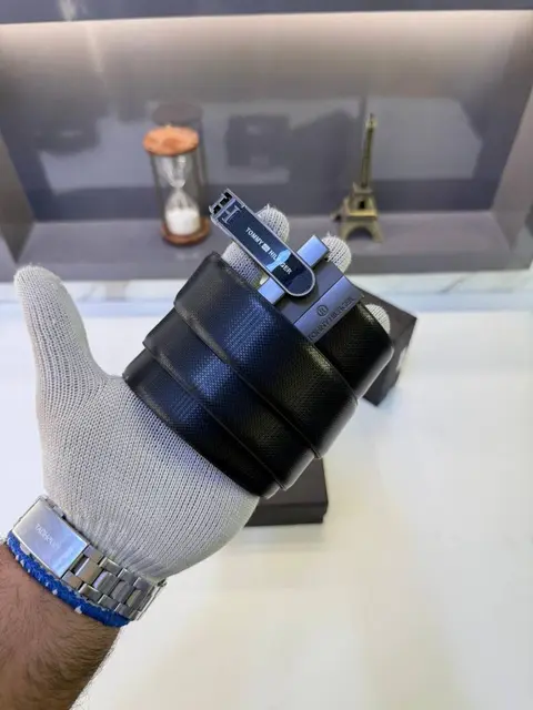 Tommy Hilfiger Grey Premium Quality Belt Fa 1386