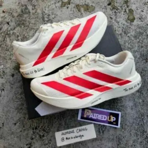Adidas Adizero EVO SL white red