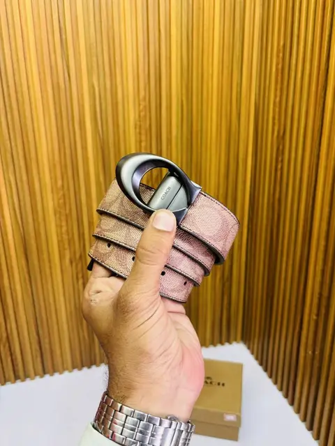 01 Coach PREMIUM QUALITY REVERSIBLE BELT