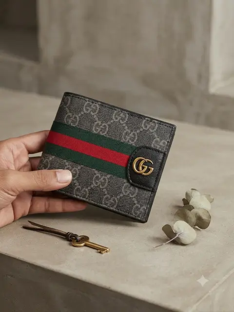 188 GUCCCI PREMIUM QUALITY WALLET WITH BOX NO58