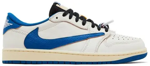 Jordan 1 Low Travis Scott Fragment 2.0 Heat UA For Mens