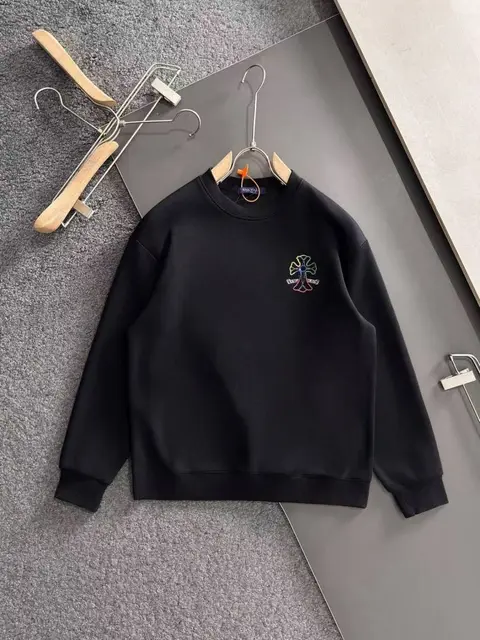 CHROME HEARTS IMPORTED SWEATSHIRT STORE ARTICLE BLACK AND GREY