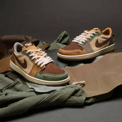 Nike Air Jordan 1 Low Voodo X Zion
