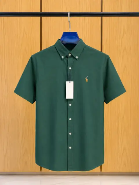 RL POLO STORE ARTICLE IMPORTED leelan fabric SHIRT