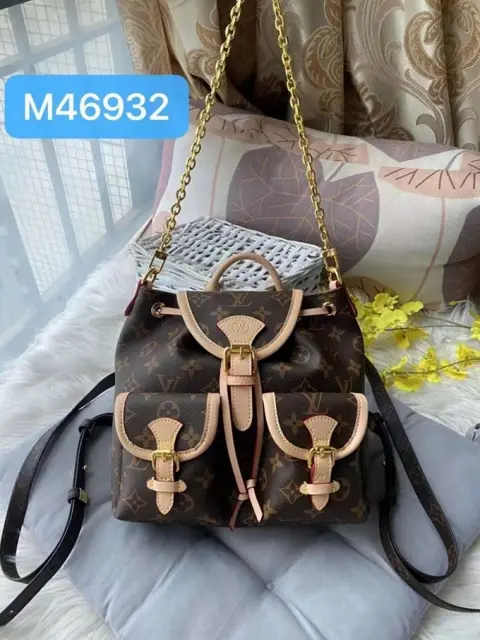 Louis Vuitton LV M46932 Excursion Monogram Backpack With OG Box & Dust Bag (Brown - 714)