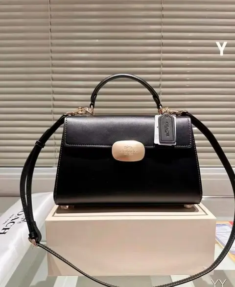 Coach Eliza Top Handle With Original Box