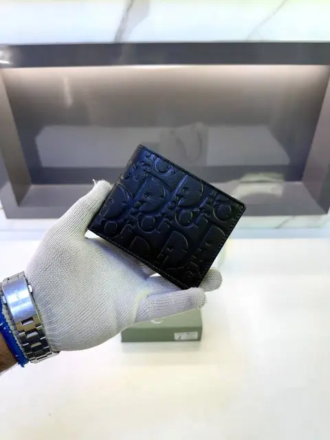 Dior Black Premium Quality Wallet Fa 1114