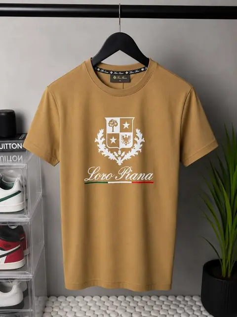 Loro Pian-a Premium Polo T-Shirts With OG Box Packaging 1582