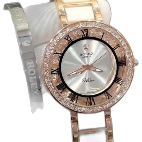 Rolex For Her With Bracelet 494 - dial close-up