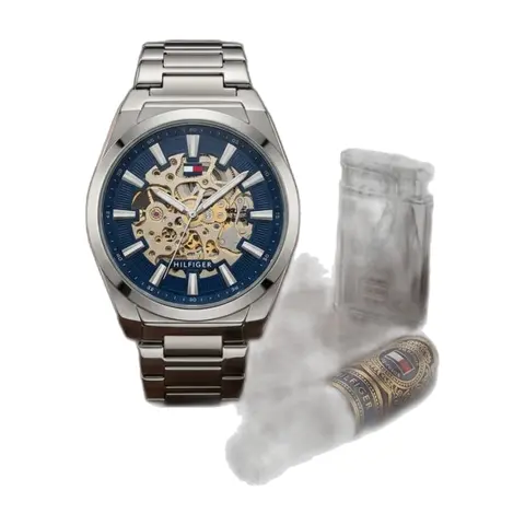 Tommy Hilfigar automatic skeleton - front view