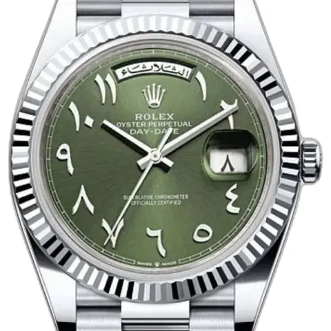 Rolex Oyster perpetual Day Date Automatic - dial close-up