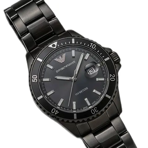 Emporio Armaan i Diver AR11340 - dial close-up