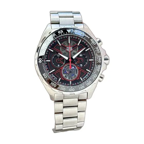 TAG Heueer Formula 1 x Mario Kart Chronograph Tourbillon - front view