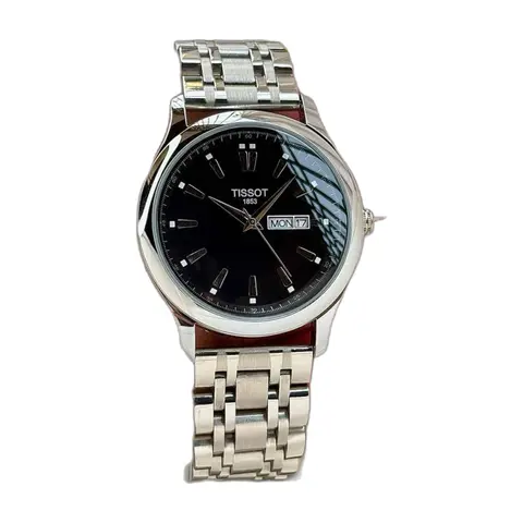 Tissot 1853 Day Date Lemon - front view