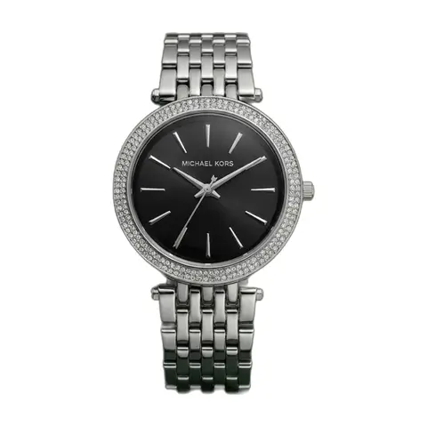 Michael Kors Darci Silver Black - front view