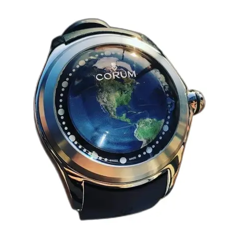 Corum Big Bubble Earth Japan - front view
