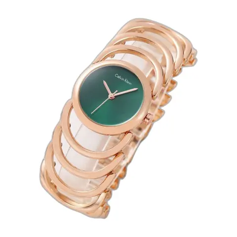 Calvin keli Bangle copper green - front view