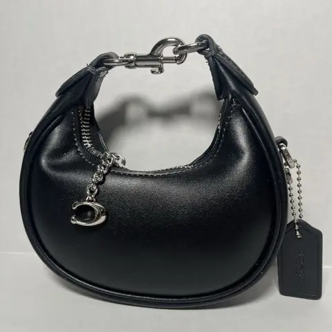 Coach Jonie Black Mini Crossbody Bag With Original Box