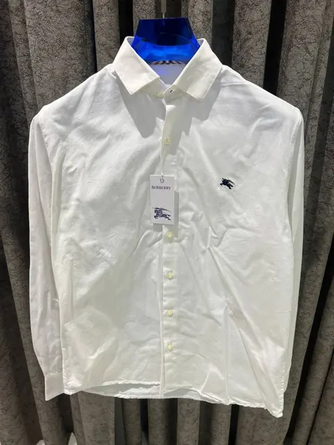 Burberry IMPORTED STORE ARTICLE SHIRT MAROON
