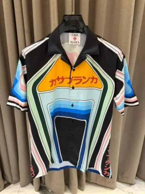 Casablanca Imported Half Sleeves Shirt
