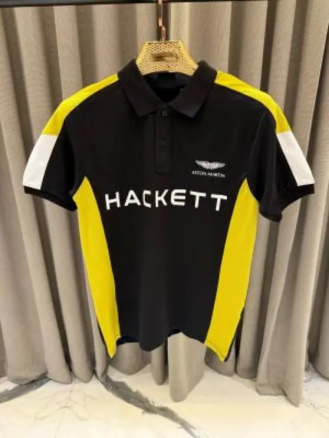 Hackett Aston Martin Black Polo
