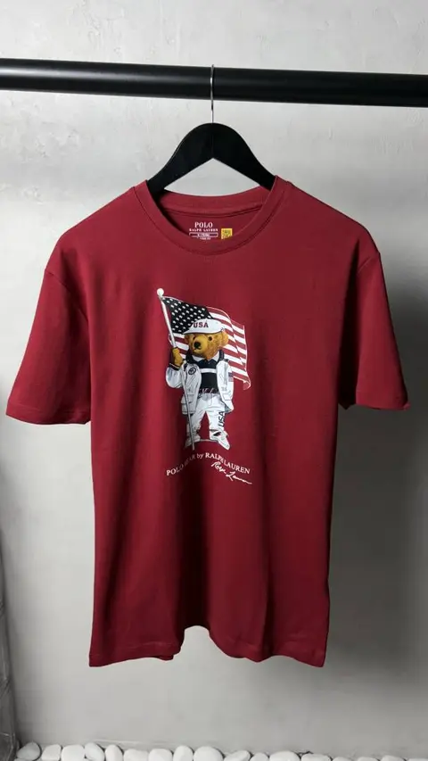 Ralph Lauren Bear Premium Round Neck T-Shirt 1107