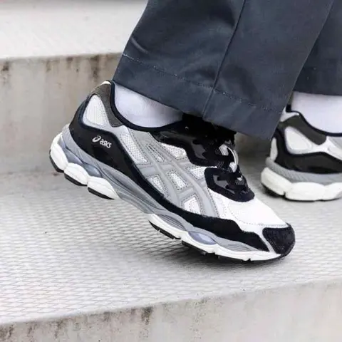 Asics Gel NYC Black Ivory Grey