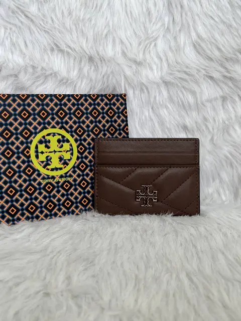 Tori Burch TC 1 Premium Quilted Card Holder With OriginalPacking