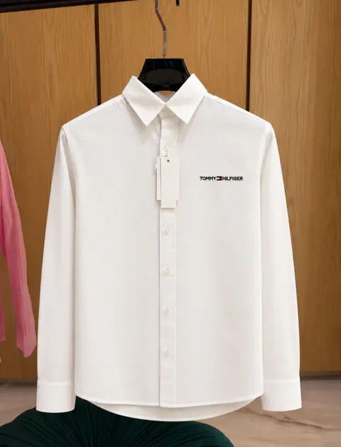 Tommy IMPORTED STORE ARTICLE SHIRT LINEN FABRIC